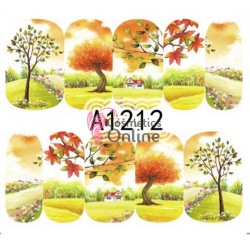 Stickere cu Apa pentru unghii cod A1212